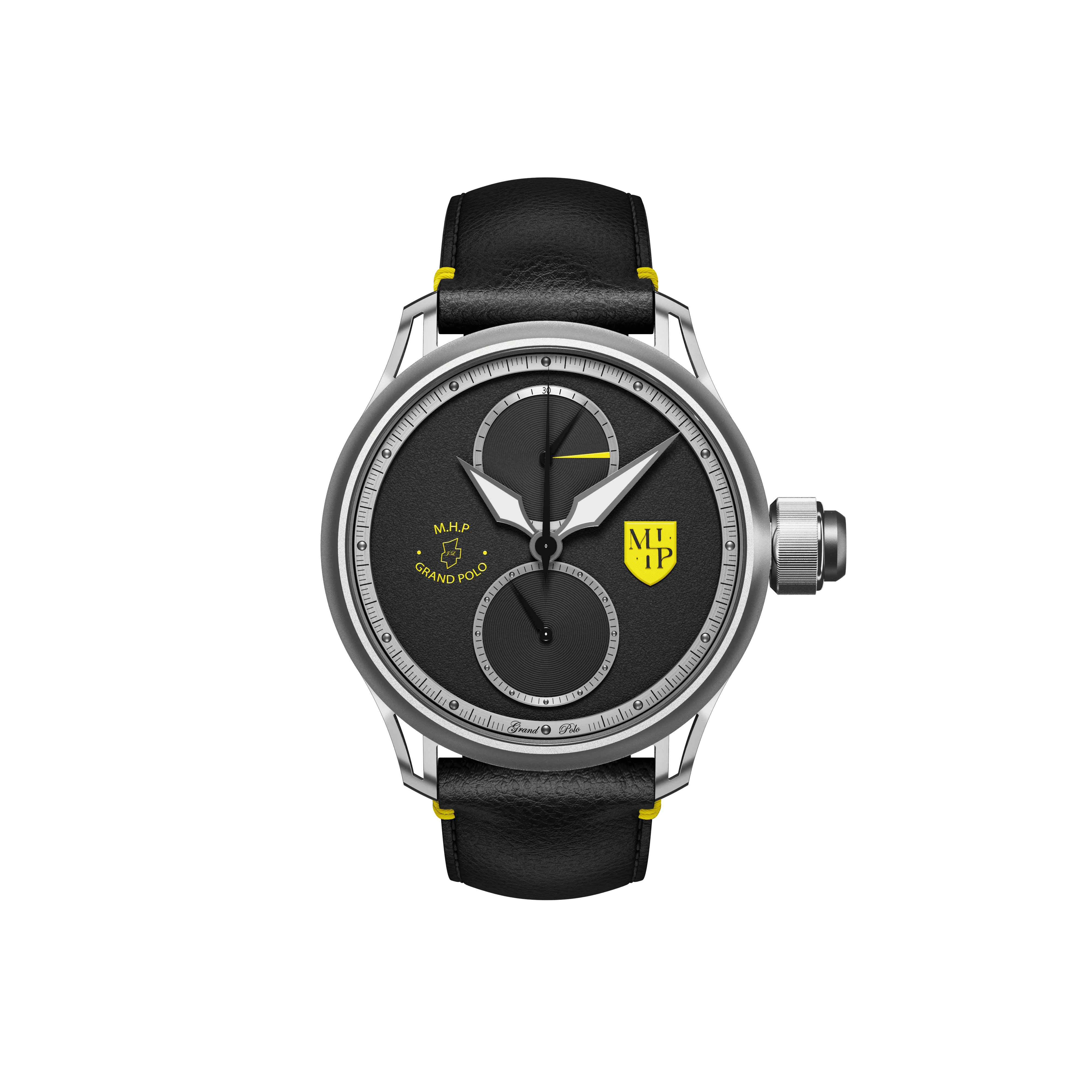 Montre Or Jaune Vue Face