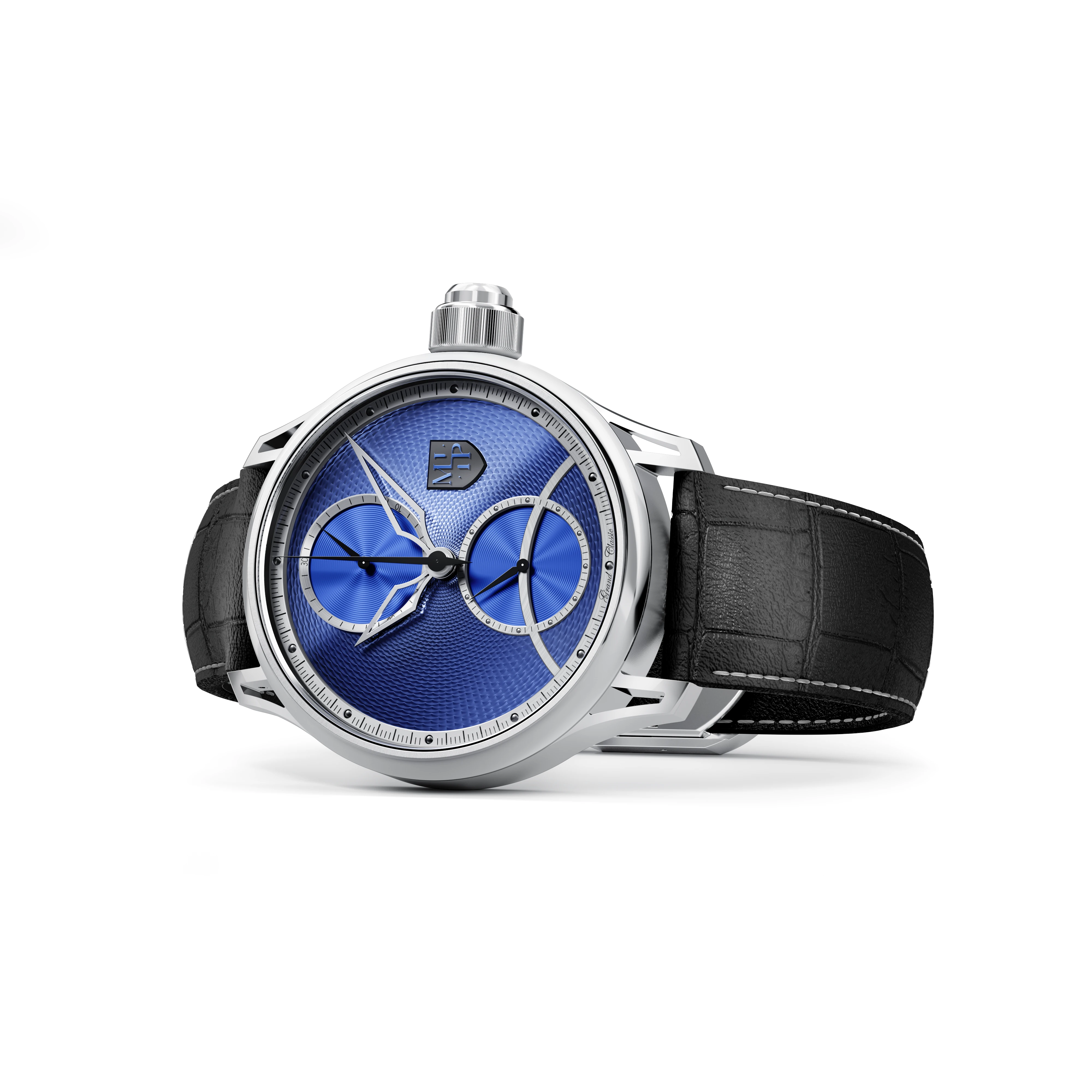 Montre Or Bleu Couche